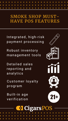 Smoke Shop Must-Have POS Features