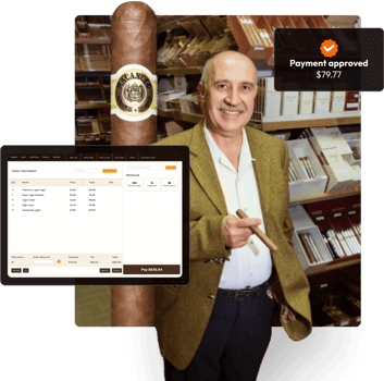 Cigars POS Homepage Hero