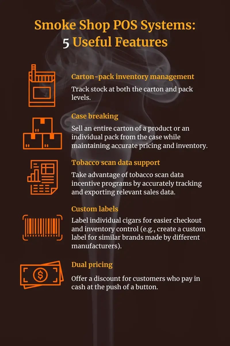 the best tobacco POS solutions should have these features